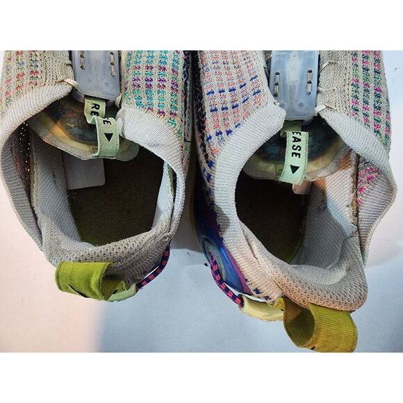 Nike Air Vapormax 2020 Flyknit Multi Color Pure Platinum Shoes Mens 9 Pre-owned main image 6